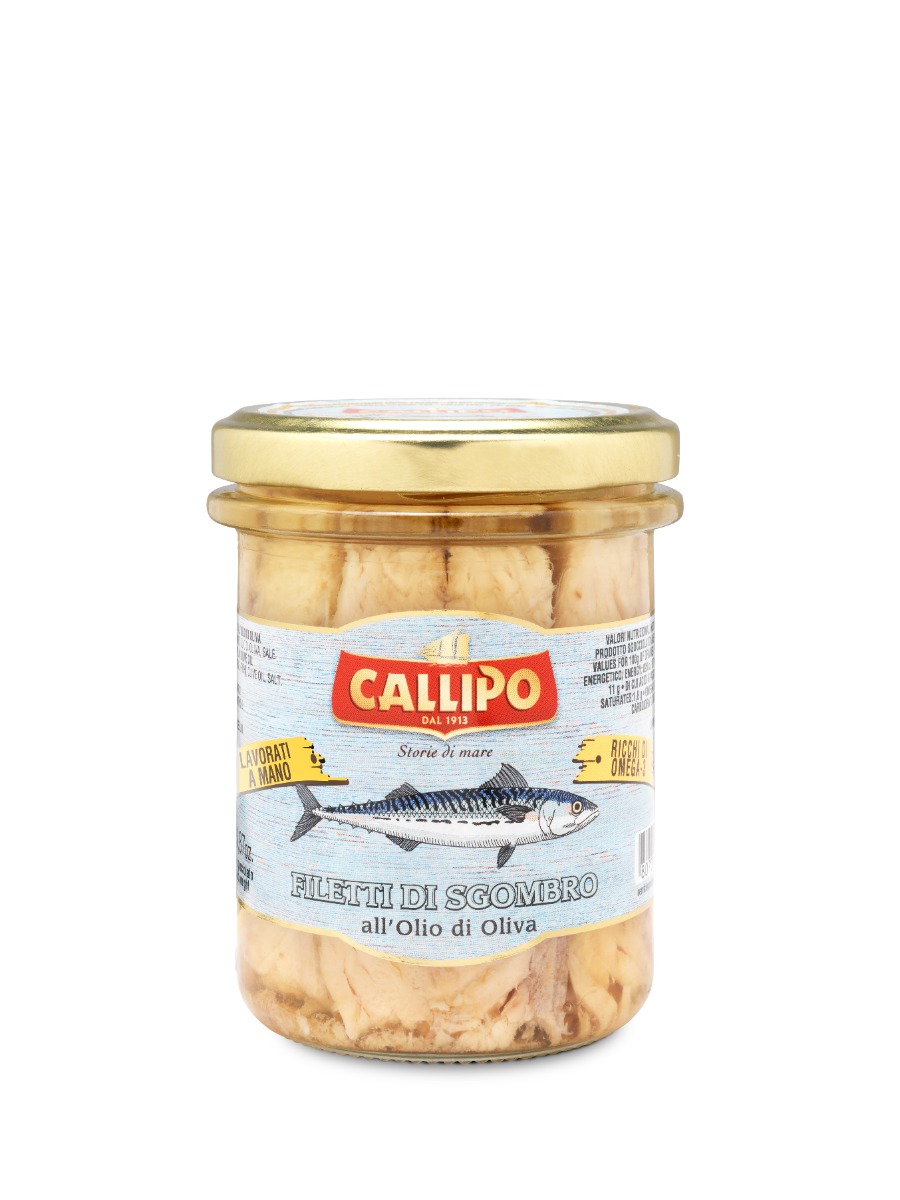 Filetti Di Sgombro g.195 all'Olio di Oliva