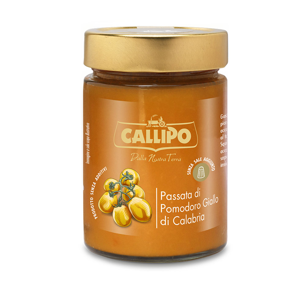 Passata di Pomodoro giallo di Calabria g.320