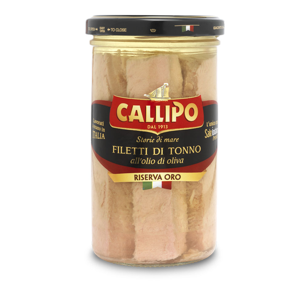Riserva Oro Filetti Tonno G. 250 All'Olio Di Oliva